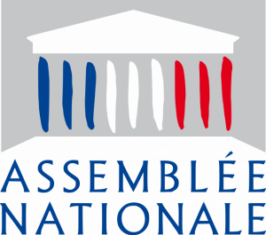 logo de l'assemblé nationale utilisé pour montrer les référence du président du site web Parole stratégique